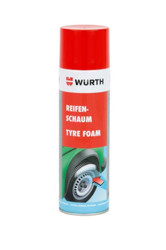 Wuerth Espuma para tratamiento de neumáticos, 500 ml