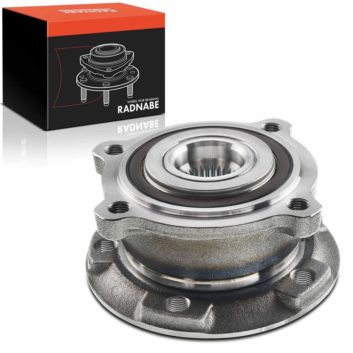 Frankberg 1x Kit de rodamientos de ruedas Frente Compatible con X5 E70 F15 F85 X6 E71 E72 F16 F86 2006-2019 28491