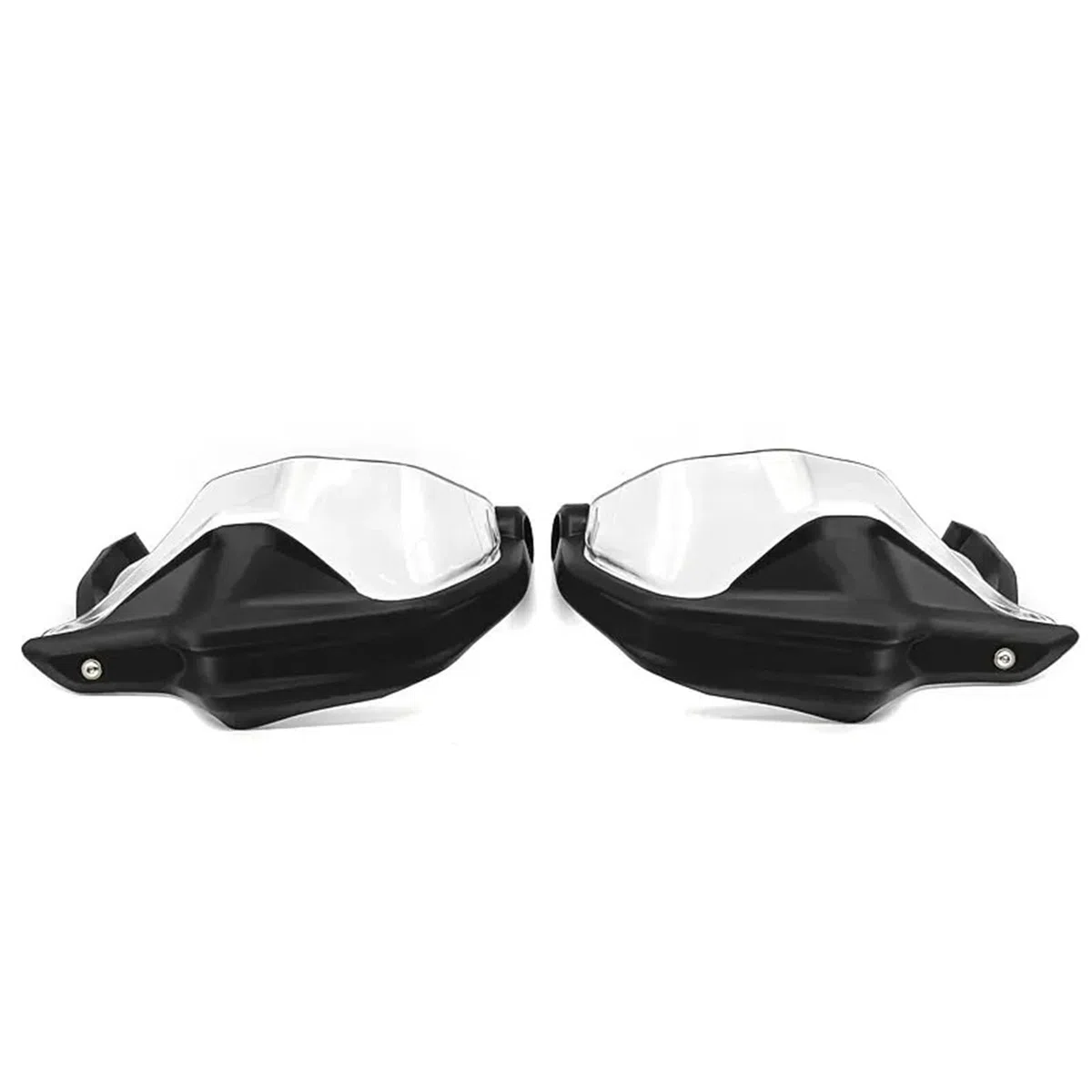 Moto Protección Manos para BMW R1250GS LC ADV R 1250GS 1250 GS 2018-2023 Paramanos Motocicleta Protector Manos Parabrisas(Black Clear Set)