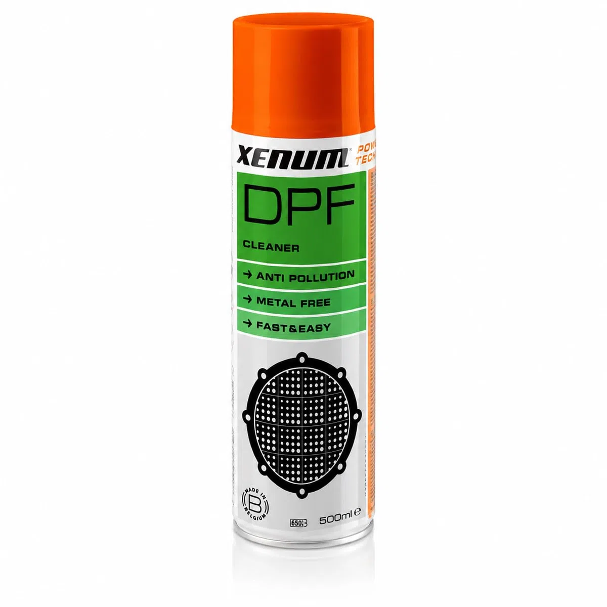 Genérico Xenum DPF Cleaner 500 ml – Limpiador Filtro de Partículas Diésel, Limpia FAP sin Desmontaje, Elimina Hollín y Cenizas, Recupera Rendimiento y Ayuda a Alargar la Vida Útil