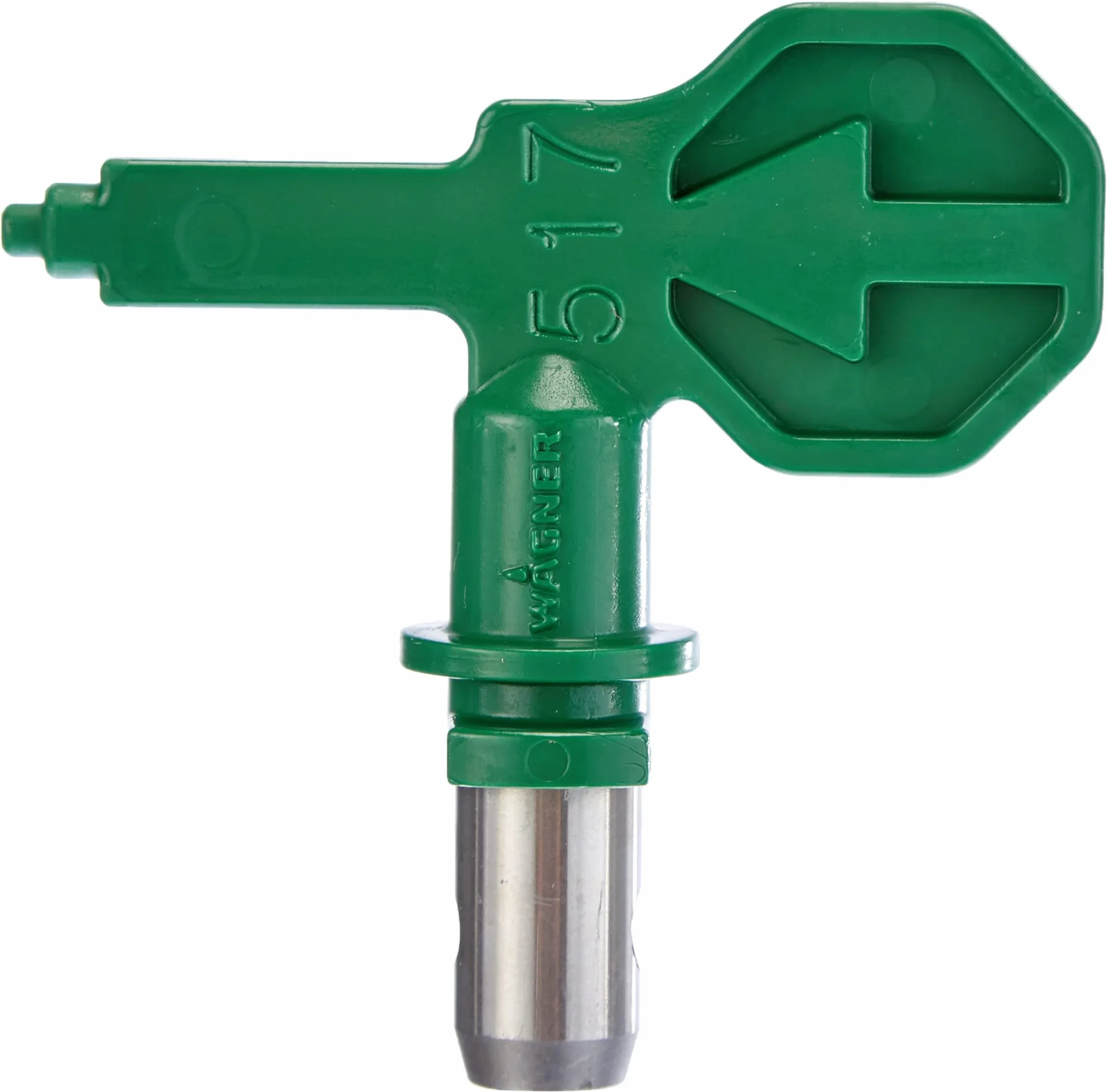 WAGNER Control Pro HEA Boquilla 517 para el pulverizador de Pintura Airless Control Pro para Pinturas de látex, dispersiones, Pinturas anticorrosión, < 55% Menos Niebla de pulverización, Verde