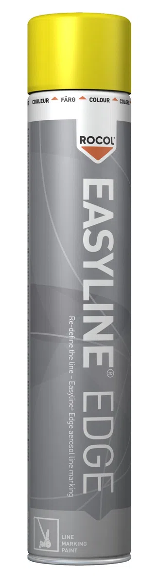 KRAFFT FLUIDS Rocol 47001 - Easyline Pintura Para Marcar Edge - Amarillo