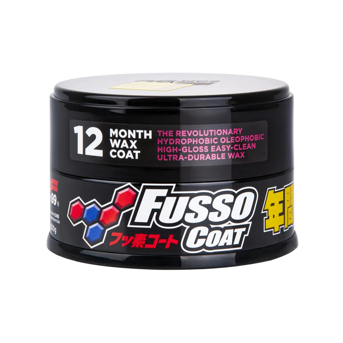 Cera para pinturas Fusso Coat de Soft99, 12M oscuro