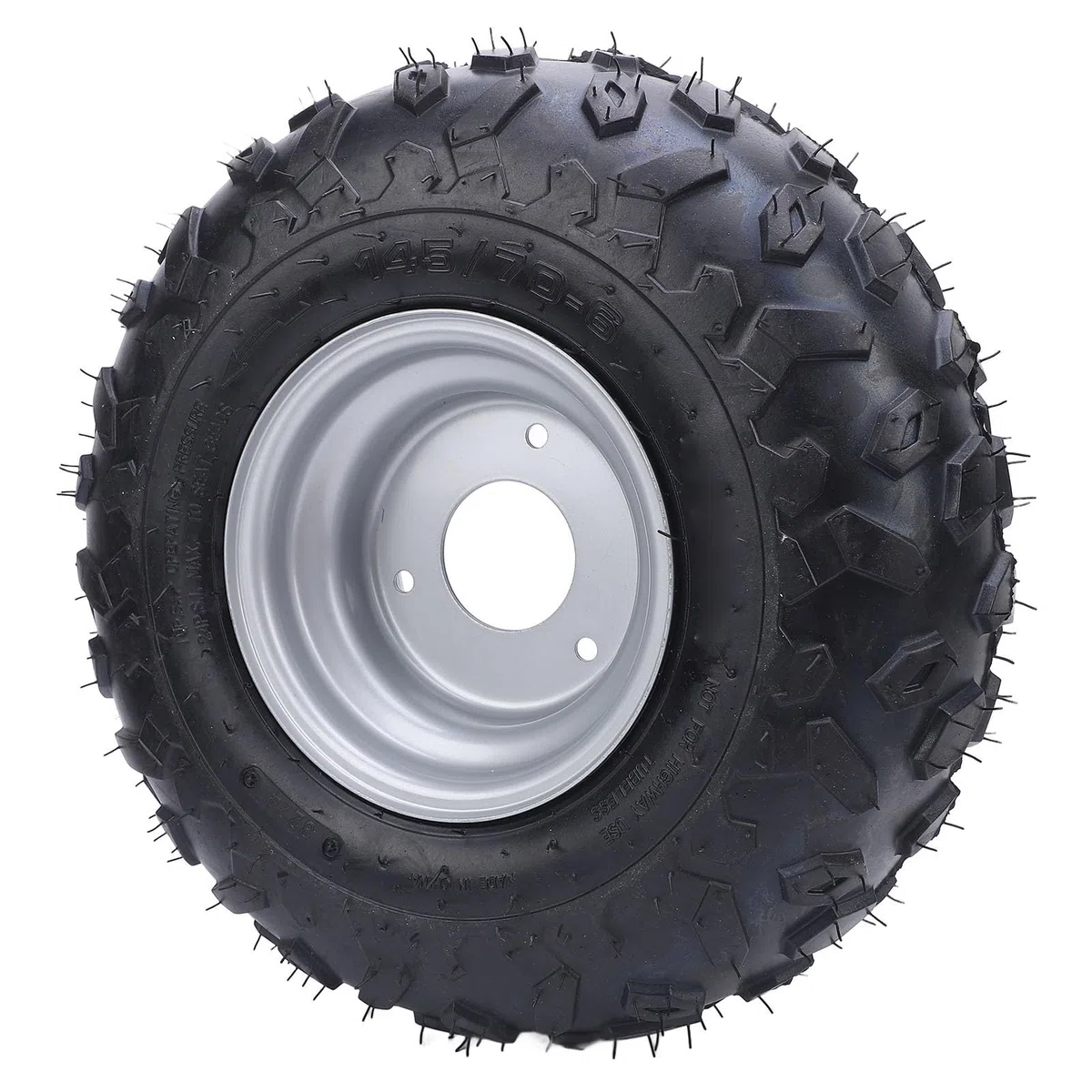 145/70 6 145x70 6 Neumático 6 Pulgadas Fuera de la Carretera para el Neumático de Goma del Carrito Cuádrico ATV