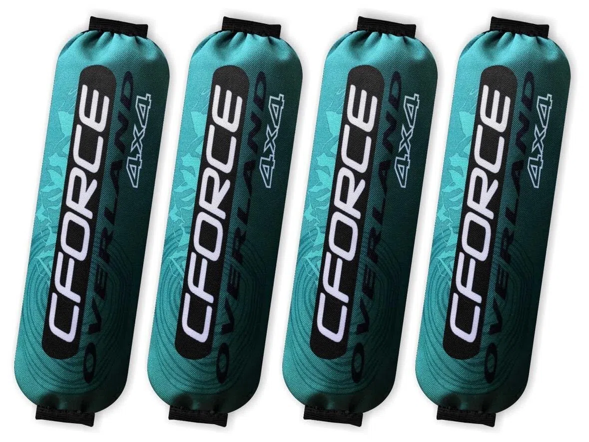 Cubiertas Protectoras de Amortiguador de ATV de Alto Rendimiento Compatibles con CF Moto CFORCE Overland Hasta 2024 – Protección Todo Terreno Duradera, Resistente al Agua, Fácil de Instalar, Confiable