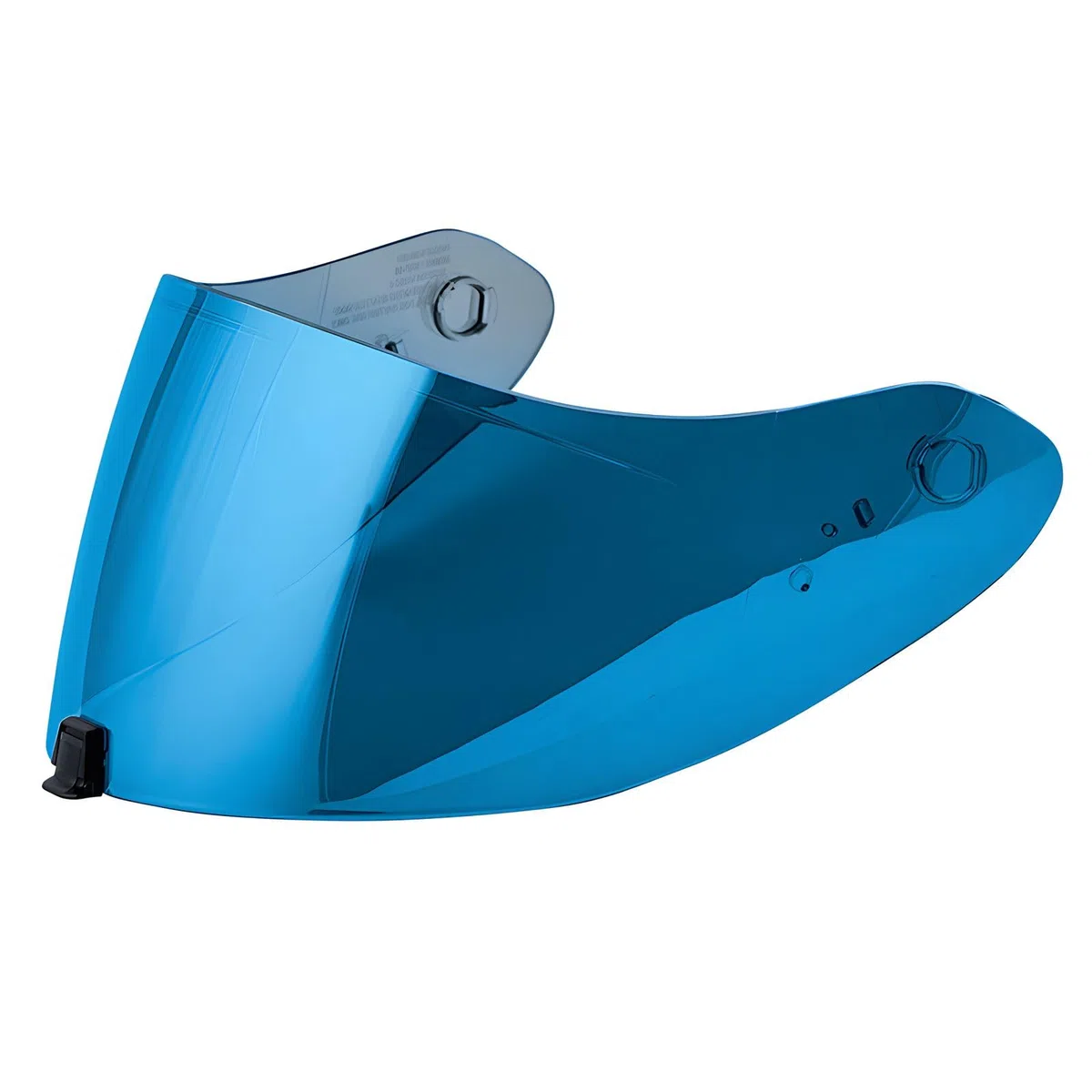 Guajiro - Visera compatible con Scorpion EXO | R1 Evo Air | R1 Carbon Air | 1400 Evo Air | 1400 Carbon Air | 520 Evo Air | 391 | Pantalla Policarbonato reforzado preparado para Pinlock (Azul)