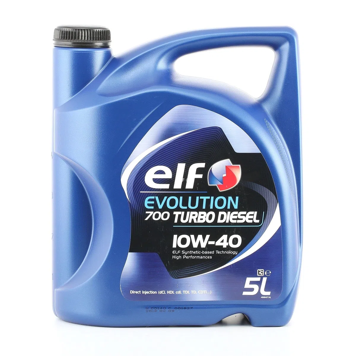 ELF Aceite Lubricante de Motor Elf Evolution 700 Turbo Diesel 10W-40 5 litros