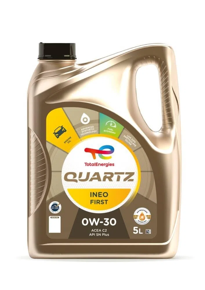 Total Aceite Lubricante de Motor Total Quartz Ineo First 0W-30 5 Litros