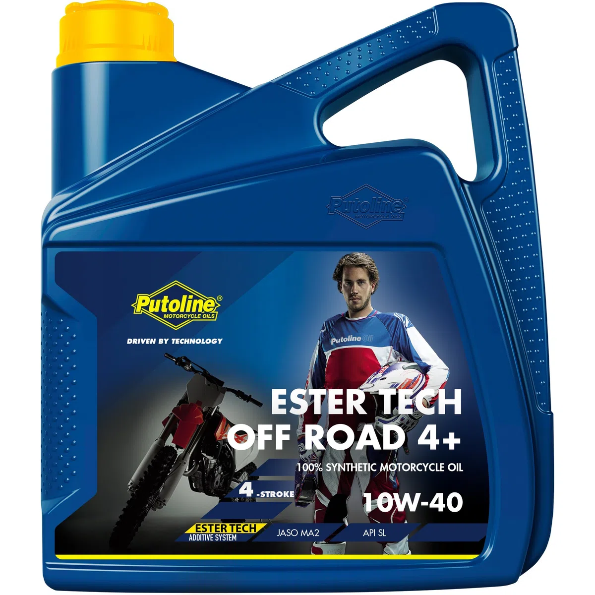 Putoline 70635 - Aceite de Motor Ester Tech Off Road 4 + 10 W/40 4L