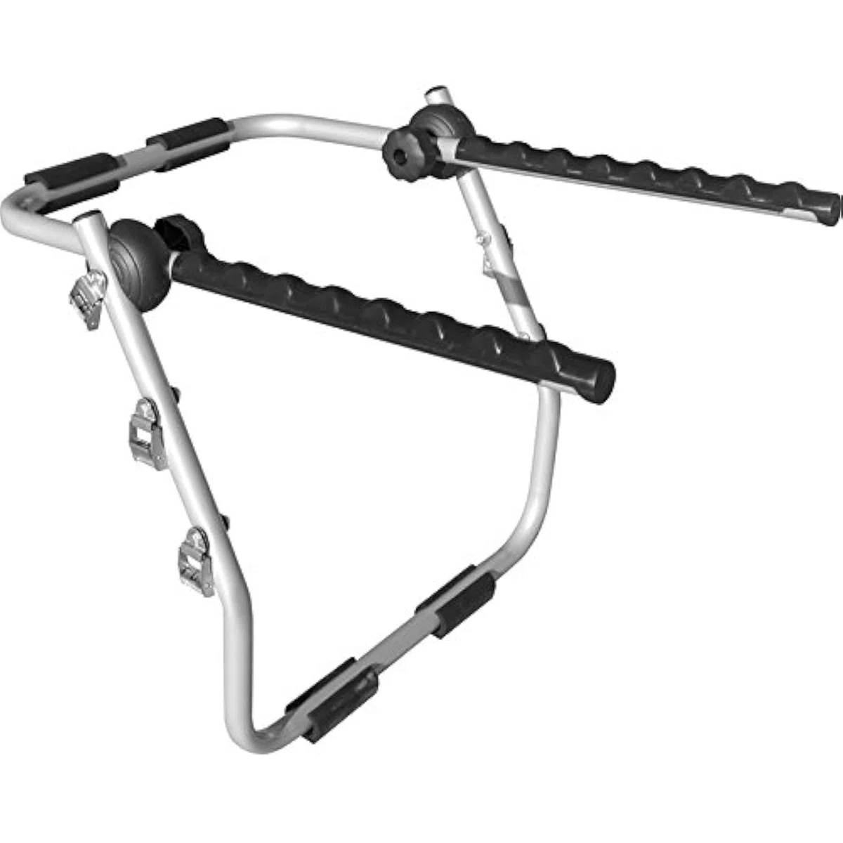 Pool Line - Portabicicletas Trasero Teide, Aluminio Universal, Sistema Colgado, Capacidad 3 Bicicletas, Sujeción Segura, Montaje Fácil
