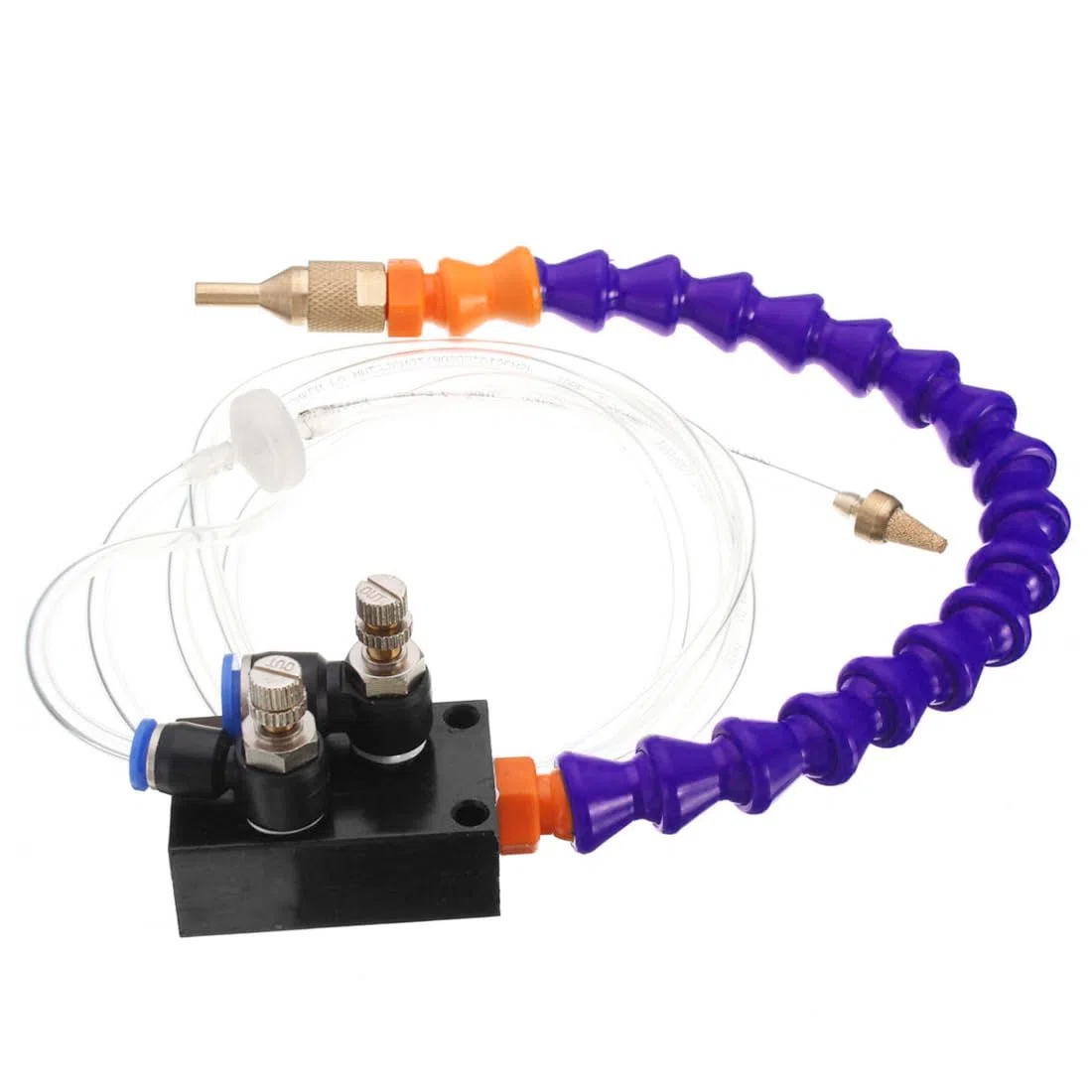 Sistema de lubricación por niebla de aerosol refrigerante de corte de Metal tubo de enfriamiento de aire pulverizador máquina para grabado de torno cnc fresadora taladro