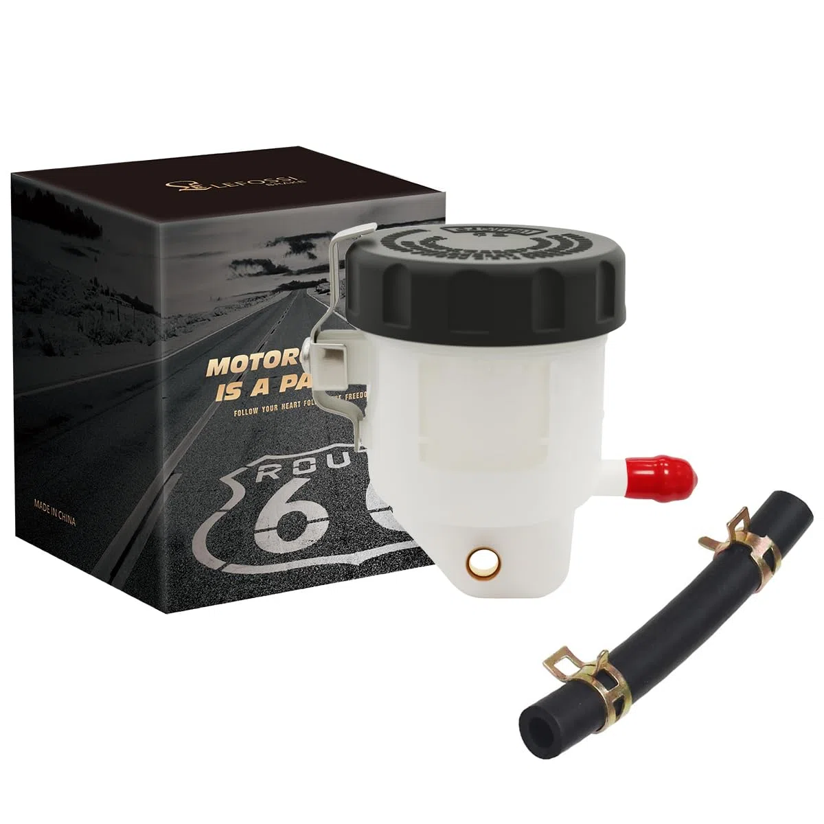 Taza De Aceite De DepóSito De LíQuido De Frenos Moto Reemplazo para Compatible con Yamaha FZS 600 YZF-R1 YZF-R6 YZFR1 YZFR6 R6 R1 2000-2018