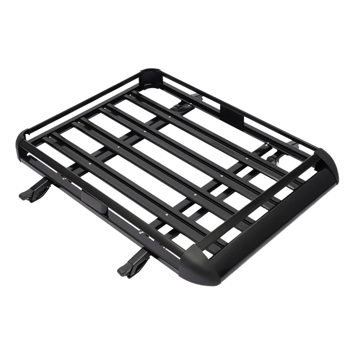 Cesta de techo para coche, portaequipajes, capacidad de carga de 68 kg, diseño de doble capa, adecuado para modelos universales SUV