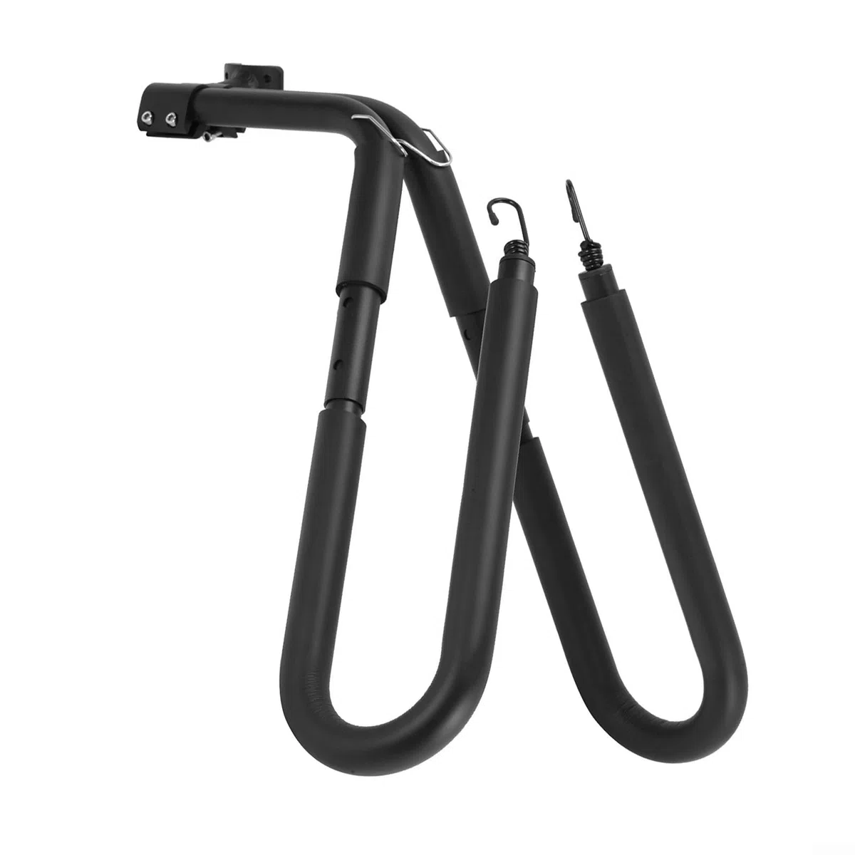 Portabicicletas de aleación de aluminio para bicicletas de playa, montaña y carretera, ligero anodizado con funda protectora de espuma, soporta tablas cortas de snowboard de hasta 20 kg
