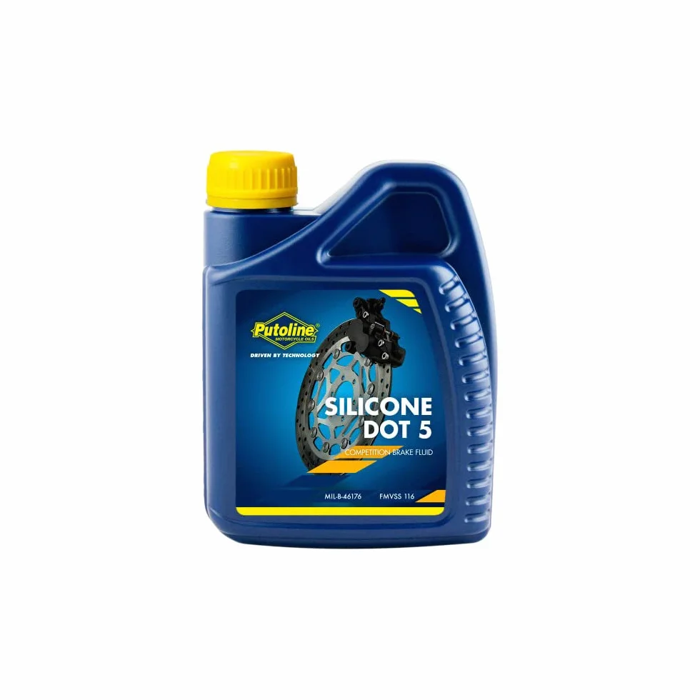 Putoline líquido de frenos DOT 5 Silicon, 500 ml
