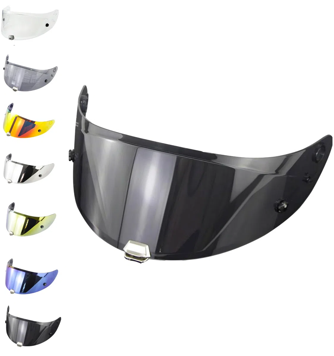 Visera Hj-26 para casco HJC Rpha 70 - Rpha 11 Pinlock Ready y Tear Off Ready (Negro 80%)