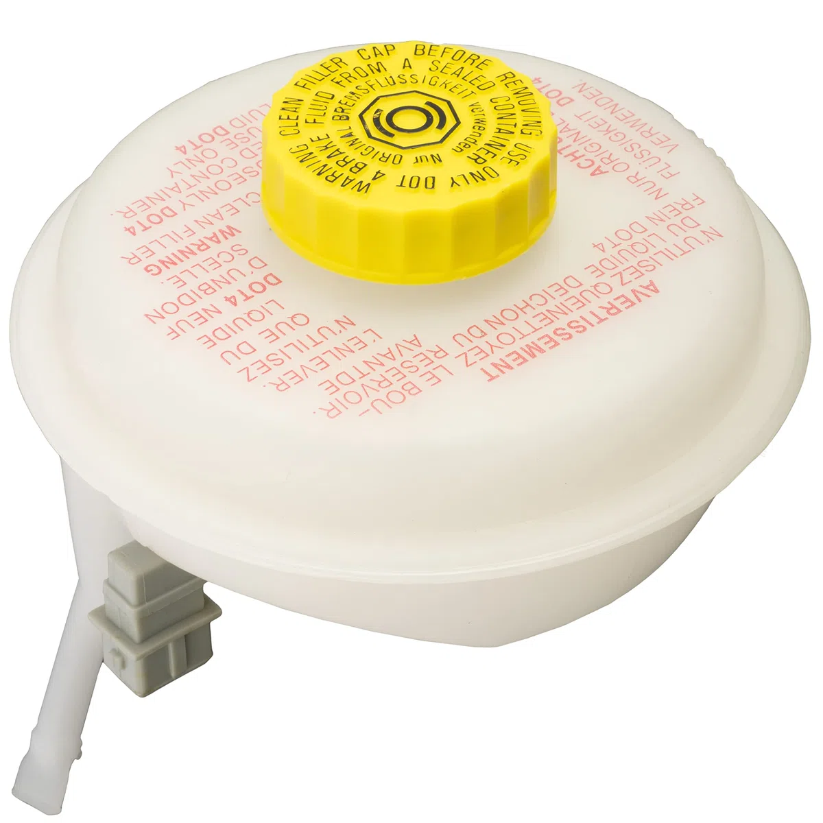 AERZETIX - C40134 - Depósito de líquido de freno con tapa - número de polos: 2 pines - compatible con 443611301D, 893611301A, 8A0611301A, 8D0611301, 8E0611301