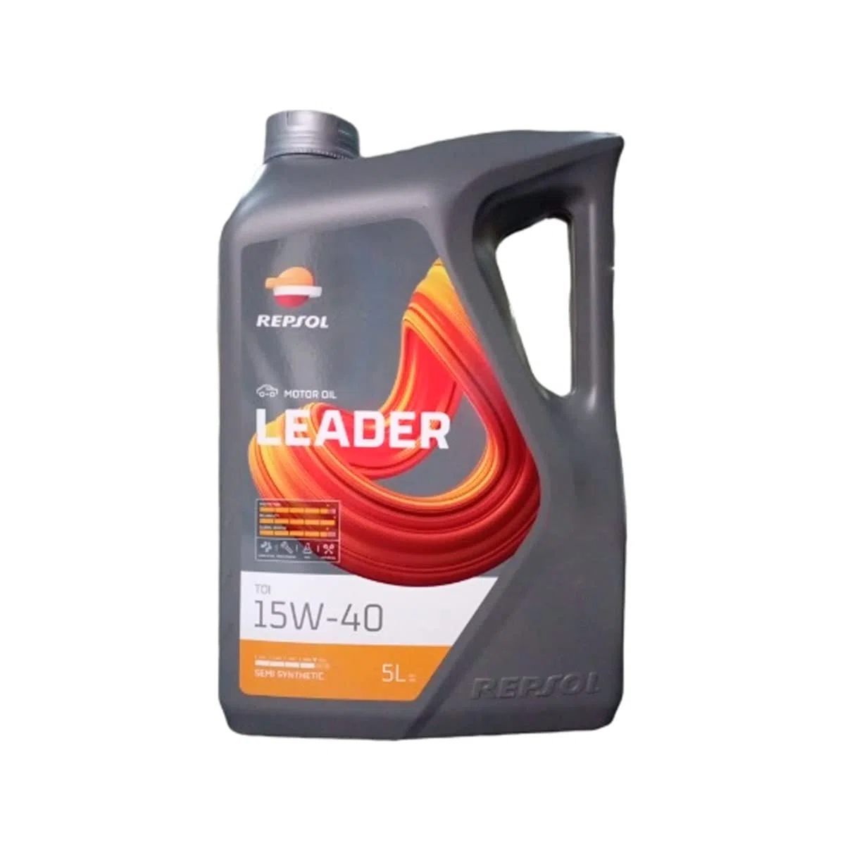 REPSOL LEADER TDI 15W40 bidón 5 litros aceite motor coche ACEA A3/B4 API SL/CF MB 229.1